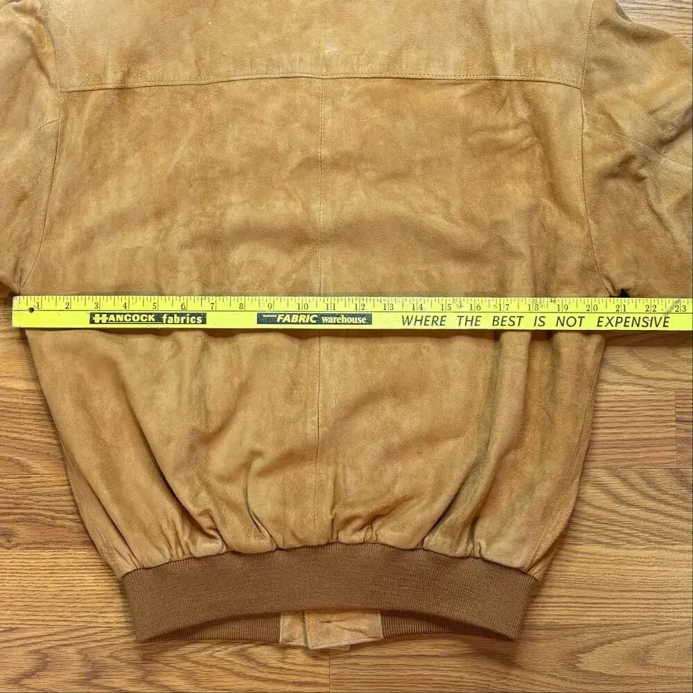 Vintage 1987 Banana Republic Leather Jacket Mens M USA Mill Valley